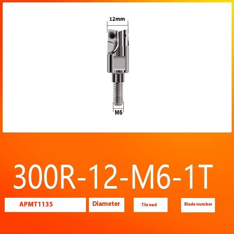 1157-Anti-vibration locking type milling cutter head threading cutter head interchangeable cutter head specification flush locking cutter head 1135/1604 Shandong Denso Pricision Tools Co.,Ltd.